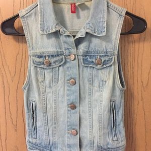 Denim vest